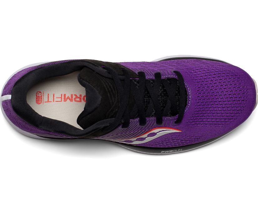 Saucony Guide 14 Women's Running Shoes Purple / Grey | Canada 138ILHS